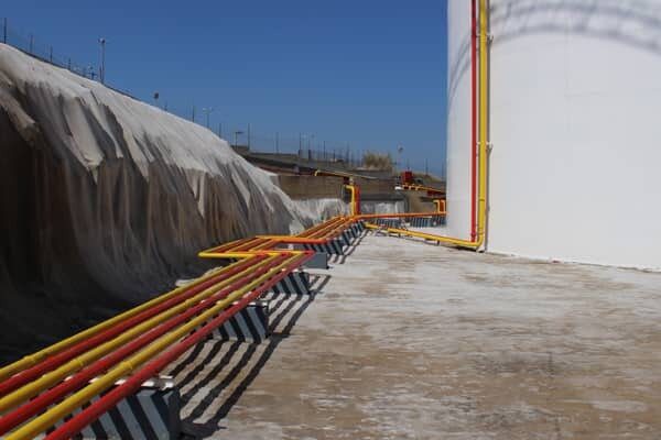 Bund Lining - Greece