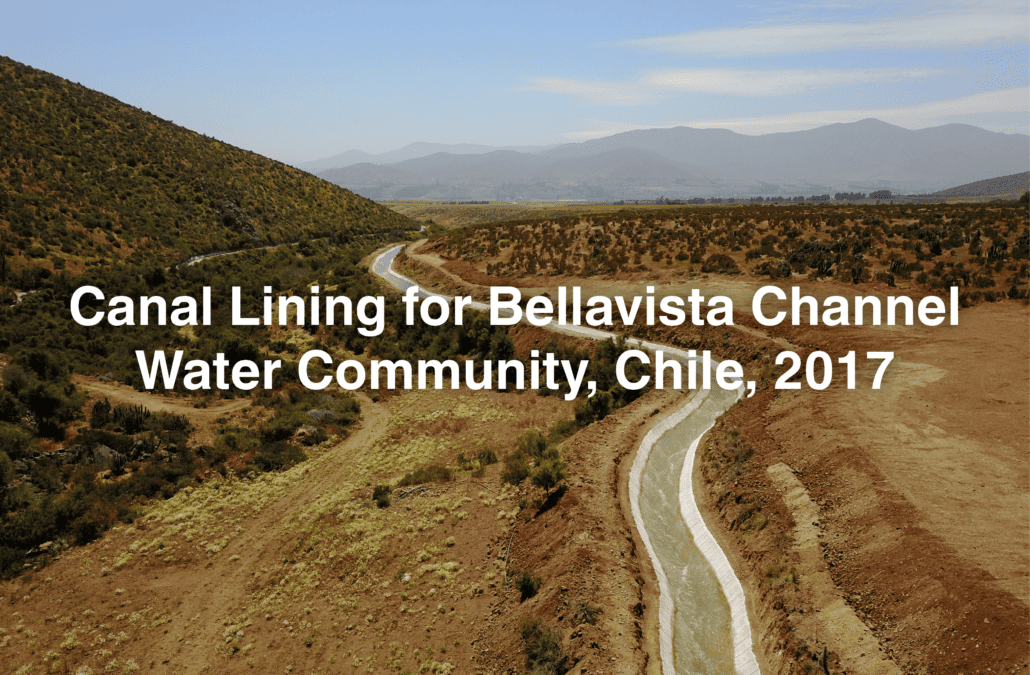 Bellavista Canal Lining Concrete Canvas Bellavista Canal Lining