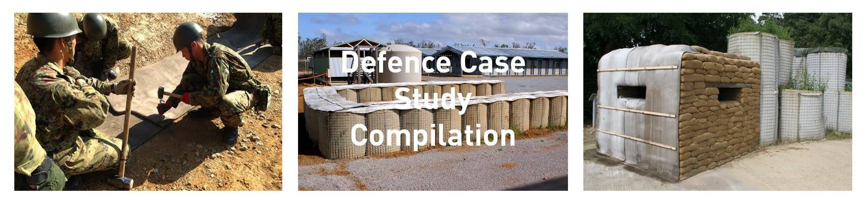 Defence three image collage