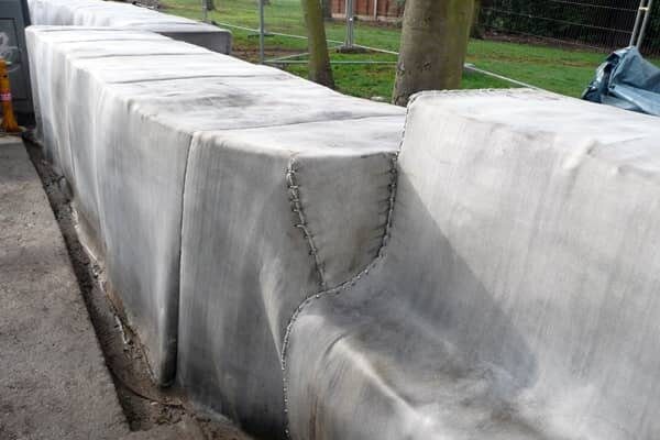 Derby, UK gabion protection