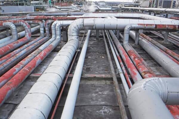 Falkirk, Scotland below pipetrack weed suppression