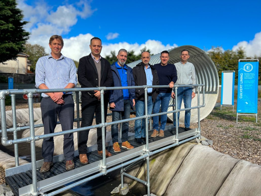 IMG_1225 KSA partners at Concrete Canvas Demo Park