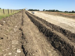 Channel Lining at Five Mile Lane