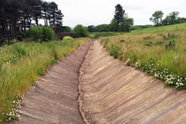 Lunan Bay Scotland channel