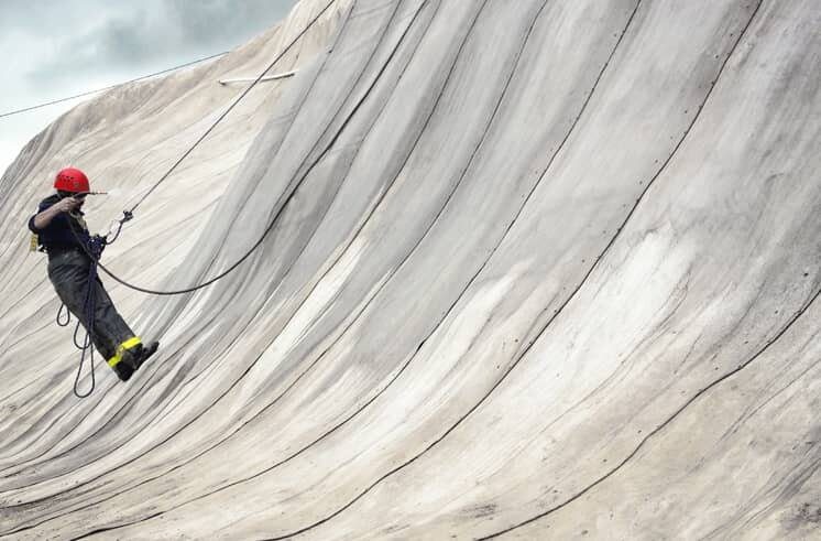 Slope protection project