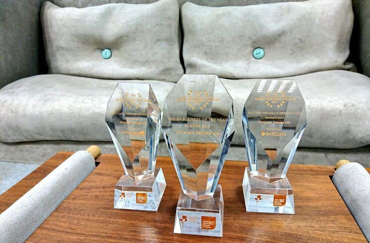 Chamber Awards Trophies
