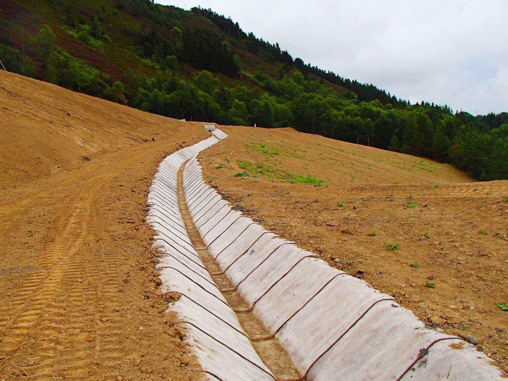 Channel Lining Avoca Mine