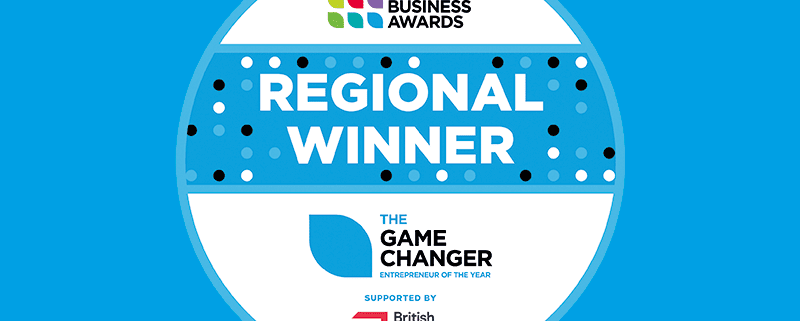 Regional Winner of The Game Changer Award