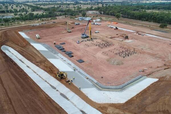 Wallumbilla Australia channel and slope